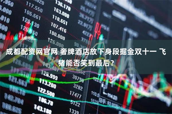 成都配资网官网 奢牌酒店放下身段掘金双十一 飞猪能否笑到最后？