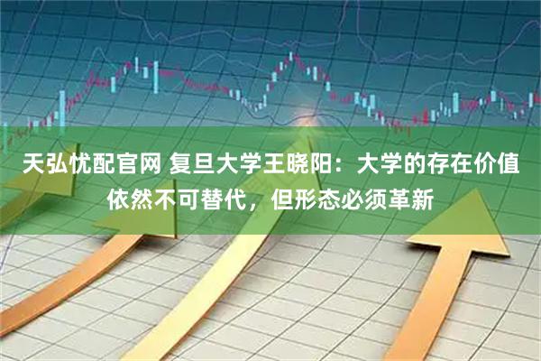 天弘忧配官网 复旦大学王晓阳：大学的存在价值依然不可替代，但形态必须革新