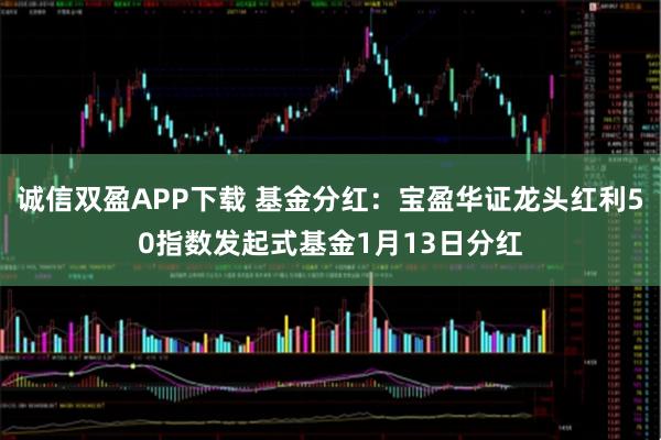 诚信双盈APP下载 基金分红：宝盈华证龙头红利50指数发起式基金1月13日分红